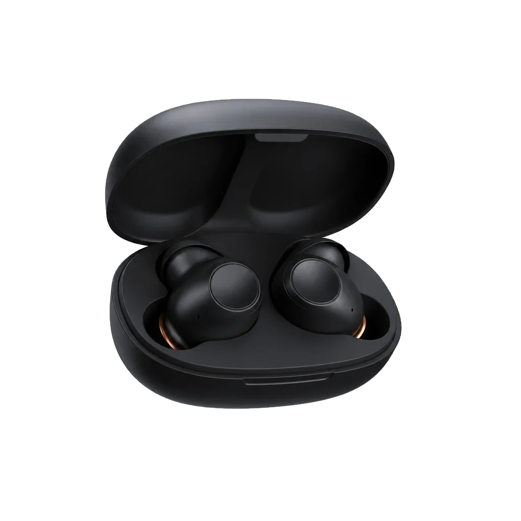 With charging case
